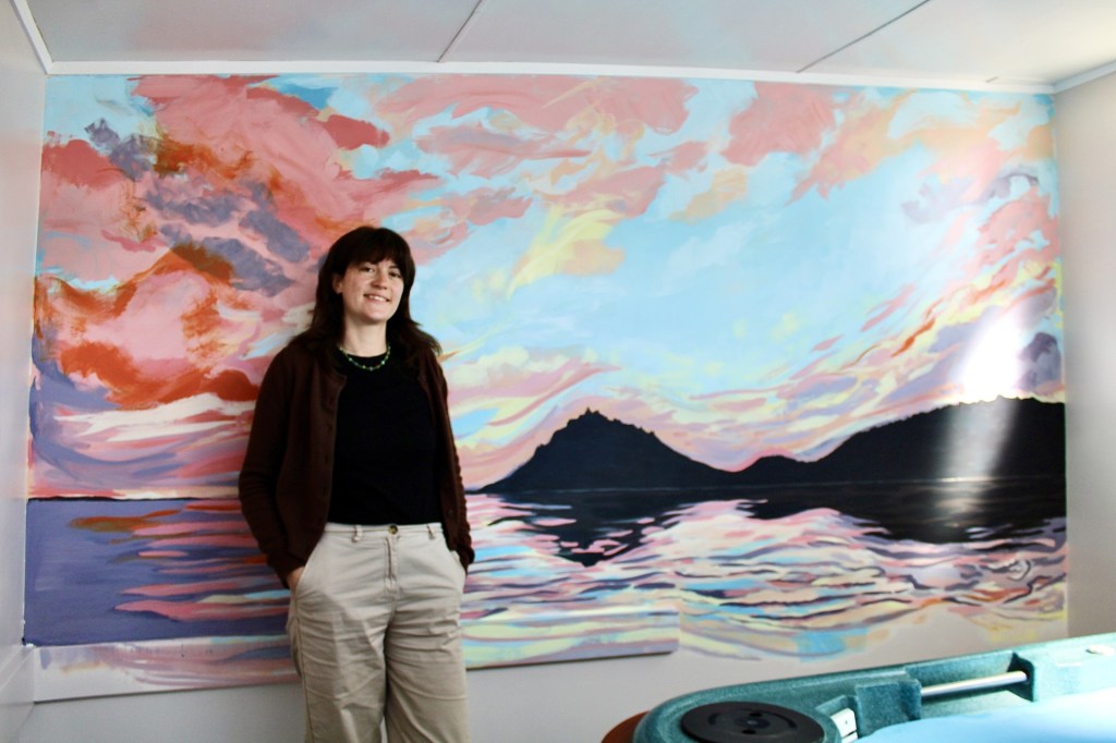 Landscape mural